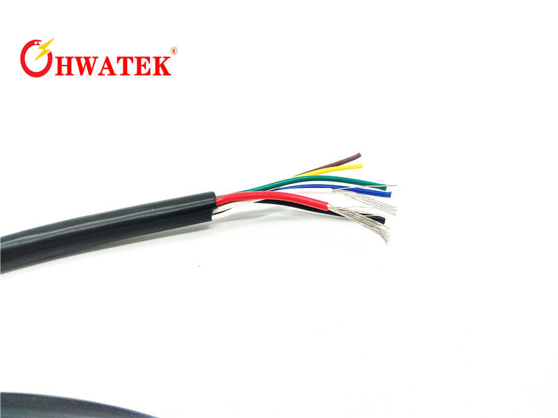 Copper Conductor Industrial Flexible Cable / Multicore Control Cable