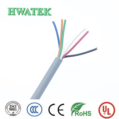 UL 21811 2C × 18AWG + W 80℃ 30V TPE Jacket Tinned Copper Stranded Cable UV Resistance