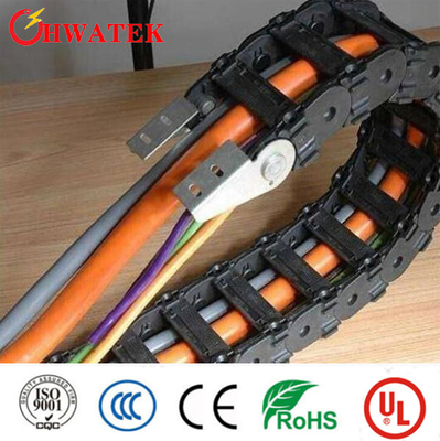 Screened Drag Chain Cable 300V 4P-8P Copper Conductor
