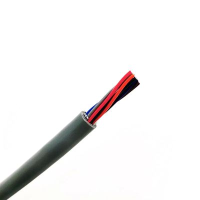 Customized 4C 14AWG tinned copper stranded silicone rubber 500V 180℃ cable