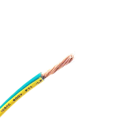 6AWG UL10455 Conductor Bare Stranded Copper Copper Green Yellow