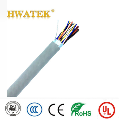 PVC Insulated Wire Cable Tinned Copper Stranded UL2464 25p 24AWG