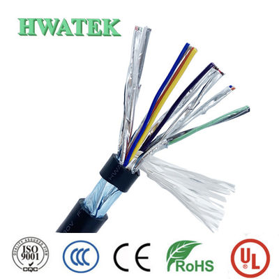 300V 125℃ TPE UV Resistance Jacket Tinned Copper Stranded Cable 15C × 16AWG + W cable