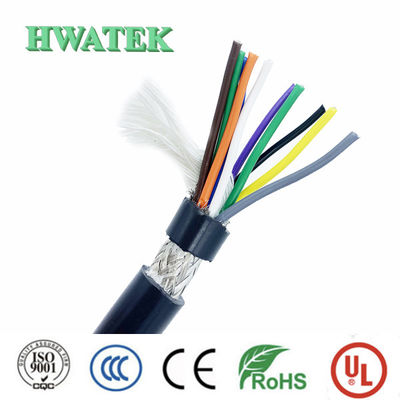 UL 2919 9P × 24AWG + DA Tinned Copper stranded 80°C 30V PVC jacket UL cable