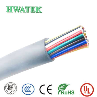 UL2464 Tinned Copper Stranded Industrial Flexible Cable with PVC insulation PVC Jacket 3P 24AWG OD 6.2mm cable