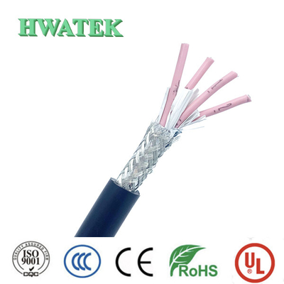 1P×28AWG+2C×26AWG PVC Jacket Shield Multicore Cable UL 20276 Tinned Copper Stranded