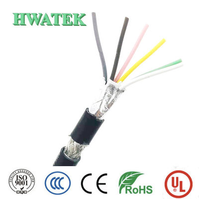 Customized 4C 14AWG tinned copper stranded silicone rubber 500V 180℃ cable