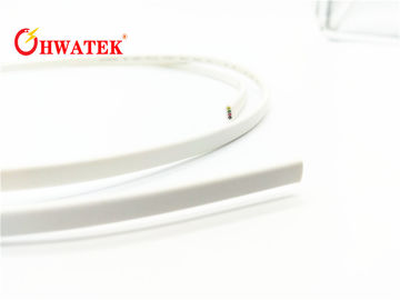 2 F X 2.5 Mm2 Solid Bared Copper Stranded 450V / 750V  70℃ PVC Jacket Flat Cable