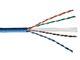 CAT 5e S/FTP AWG26 X 4pairs TIA/EIA-568-B Twisted Pair Cable 80 °C 30V