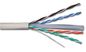 Category 6 Lan Cable UTP Cat 6  Halogen Free With PVC Jacket / FRPE Jacket