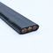 UNSHLD PVC BK 3.45X7.4MM Flat Ribbon Cable UL 2464 3Fx18AWG(41/0.16T)