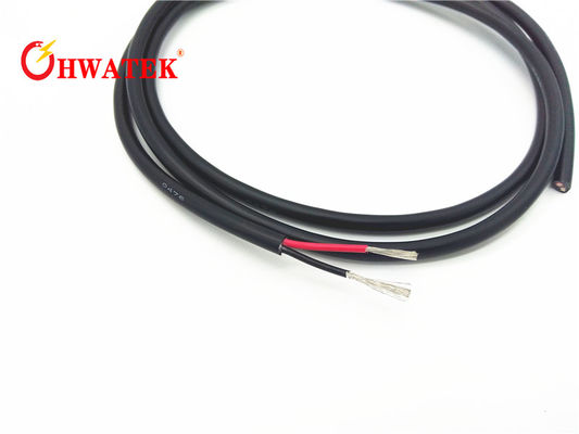 Custom made 10 core 28AWG and 2 core 20AWG TPE insulation bio-compatible PVC jacke medical cable