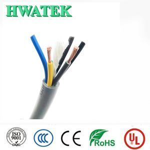 UL21307 Tinned Copper Stranded Industrial Flexible Cable with PVC Insulation FRPE Jacket 7C×24AWG+W