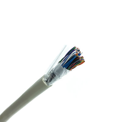 UL Certificate 300V PVC Insulated Industrial Flexible Cable with 80ºC Rated Temperature and 10.3MPa Tensile Strength