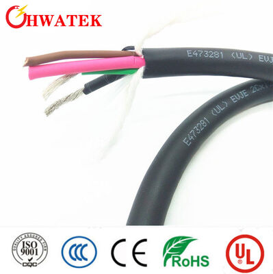 UL20549 PUR Sheath Multicore Flexible Cable with 600V Rated Voltage and Oil Resistance