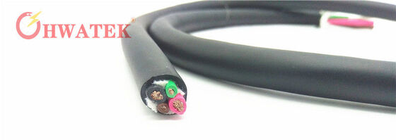 UL20549 PUR Sheath Multicore Flexible Cable with 600V Rated Voltage and Oil Resistance