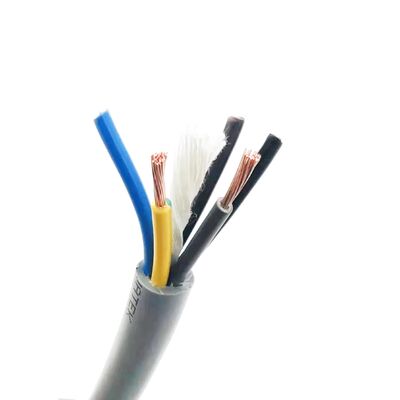 UL20549 PUR Sheath Multicore Flexible Cable with 600V Rated Voltage and Oil Resistance