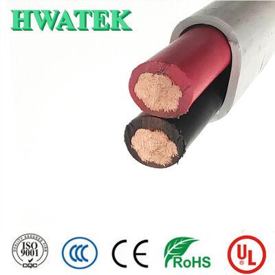 UL2468 Screened Electrical Multi Core Flat Conductor Cable with 300V Rated Voltage and Oil Resistant Properties