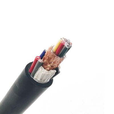 UL2468 Screened Electrical Multi Core Flat Conductor Cable with 300V Rated Voltage and Oil Resistant Properties