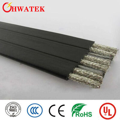 UL Certified XLPE Insulated Oil Resistant Multi Core Electrical Flat Cable Wire