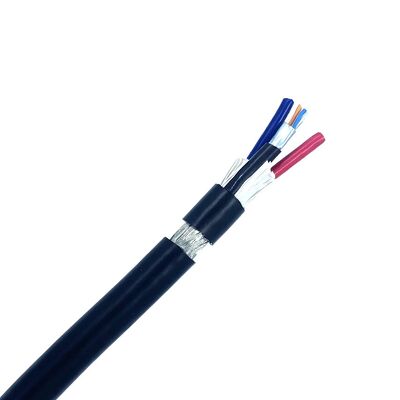 UL444 Standard Bare Copper Conductor Coaxial Power Cable for Signal Transmission