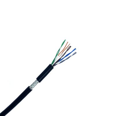 UL444 Standard Bare Copper Conductor Coaxial Power Cable for Signal Transmission