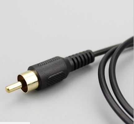 30V 3.0-5.3mm JIS Braided Shielded Electrical Coaxial Cable for TV/AV Applications