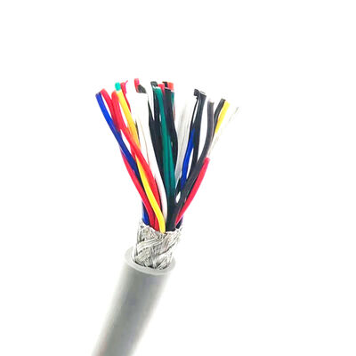 16 Core Coaxial Power Cable with PVC Insulation and Tinned Copper Stranded Conductors