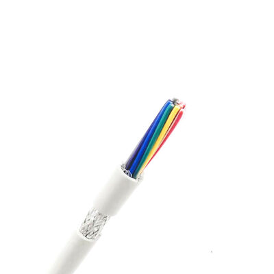 16 Core Coaxial Power Cable with PVC Insulation and Tinned Copper Stranded Conductors