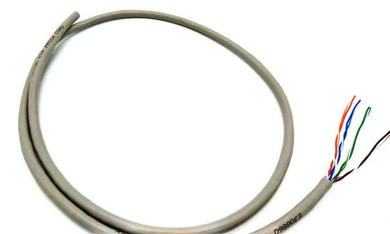 UL444 Certified CAT6A Outdoor Ethernet Cable with Copper Conductor and 305m Roll Length for High-Speed Data Transmission