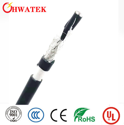 UL21410 TYPE XLPE Jacket ETFE insulation Tinned Copper Stranded 3C ×28 AWG 125℃ 30V Cable