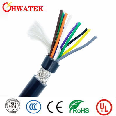 UL2725 PVC Jacket Oil Resistance Bared Copper Stranded Cable 10P×28AWG+ADB  70388736 Equivalent Cable