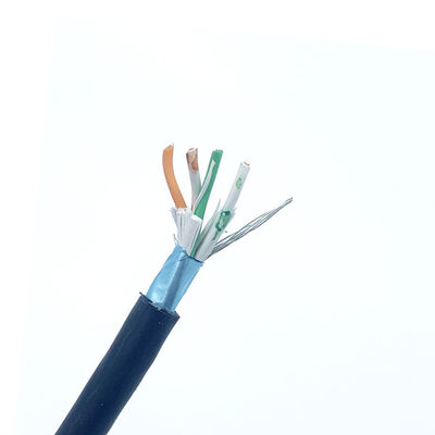 300V Electrical Flexible Cable AWM2464 6P×24AWG Shield PVC jacket Cable