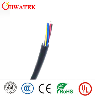 E308860 UL Type Bared Copper Stranded CM 4 Pair 26AWG 30V 80℃ PVC Jacket CAT5E SFTPcable