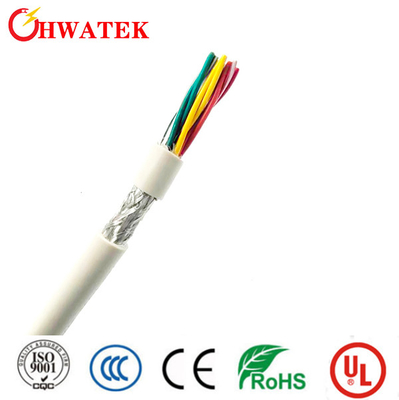 E308860 UL Type Bared Copper Stranded CM 4 Pair 26AWG 30V 80℃ PVC Jacket CAT5E SFTPcable