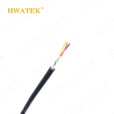 UL2517 2C * 18AWG Tinned Copper Stranded Oil &amp; Water Resistant 300V -40 ~ 105℃ PVC Jacket Cable