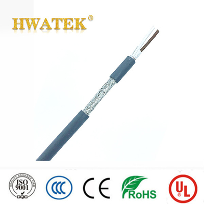 UL2725 Tinned Copper Stranded PVC Jacket Cable 2 Coax × 28AWG 30V