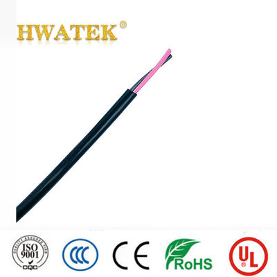 150V Electrical Flexible Cable UL2576 2C X 22AWG ( 7/0.254T ) copper stranded PVC jacket cable
