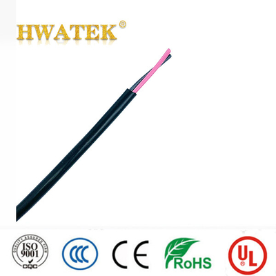 HO7RN Standard Bared Copper Stranded 2C × 1.5 Mm2 450V/750V CPE  Jacket 90 Deg C Cable