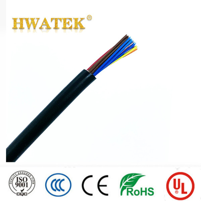 UL2725 Type PVC Jacket Tinned Copper Stranded 1 Coax × 26AWG + 2C×24AWG + 1C×26AWG 80℃ 30V Cable