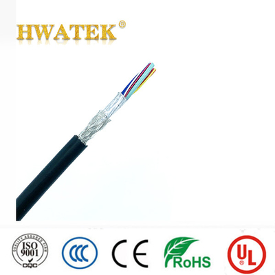 Customized 2 Coax × 36 AWG + 3C × 32AWG + 1Coax × 28AWG teflon insulation biocompatible PVC jacket medical coaxial Cable