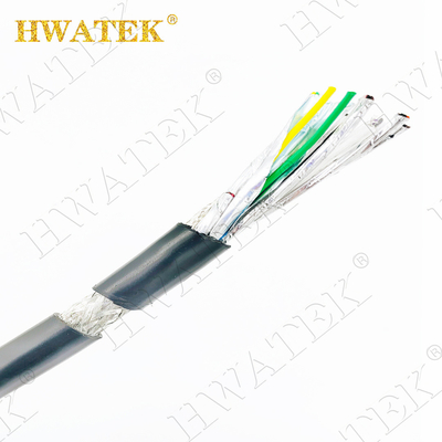 UL 20549 PUR Jacket Bared Copper Stranded Cable 2P×0.18mm2+5C×0.5mm2  70388730