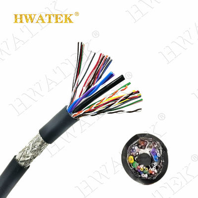 UL2517 Tinned Copper Stranded Shielded Industrial Flexible Cable 300V 105℃ for Electronic Equipment