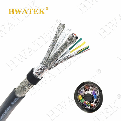 UL 20549 PUR Jacket Bared Copper Stranded Cable 2P×0.18mm2+5C×0.5mm2  70388730