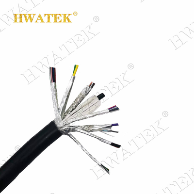 1P×28AWG+2C×26AWG PVC Jacket Shield Multicore Cable UL 20276 Tinned Copper Stranded