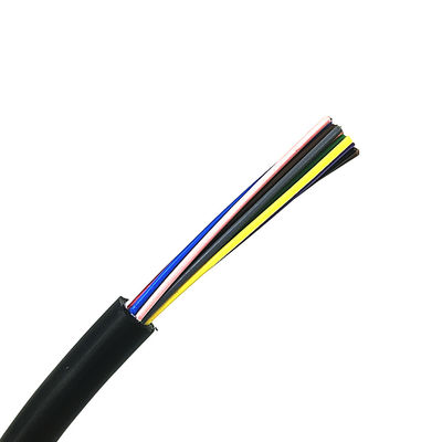 UL20549 tinned copper stranded PVC insulation TPU jacket 80℃ 300V twisted pair with braided shield cable