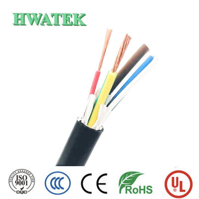 PVC Jacket Slate Multicore Industrial Flexible Cable tinned copper stranded UL 2576 2C X 22AWG Cable