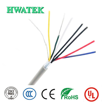 4P × 22 AWG 80℃ 30V TPE Jacket 30V Cable Tinned Copper Stranded UV Resistance