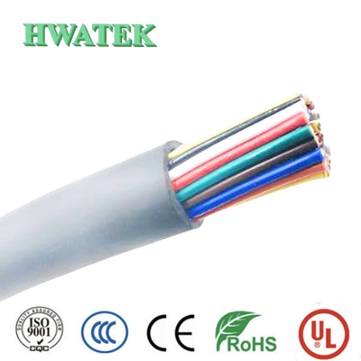 UL 2661 Tinned Copper Stranded Unshield Cable 300V PVC Oil / UV Resistant Jacket Cable