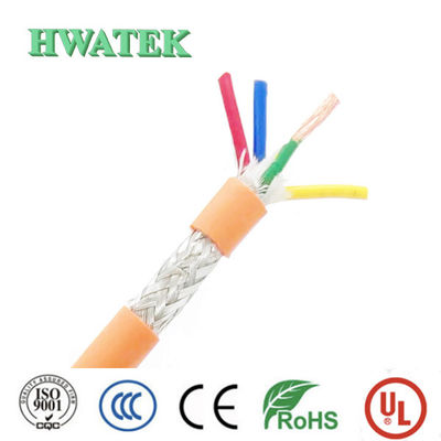300V 80℃ UL21307 FRPE Jacket Tinned Copper pp insulation 8P × 28 AWG + WAEB Cable